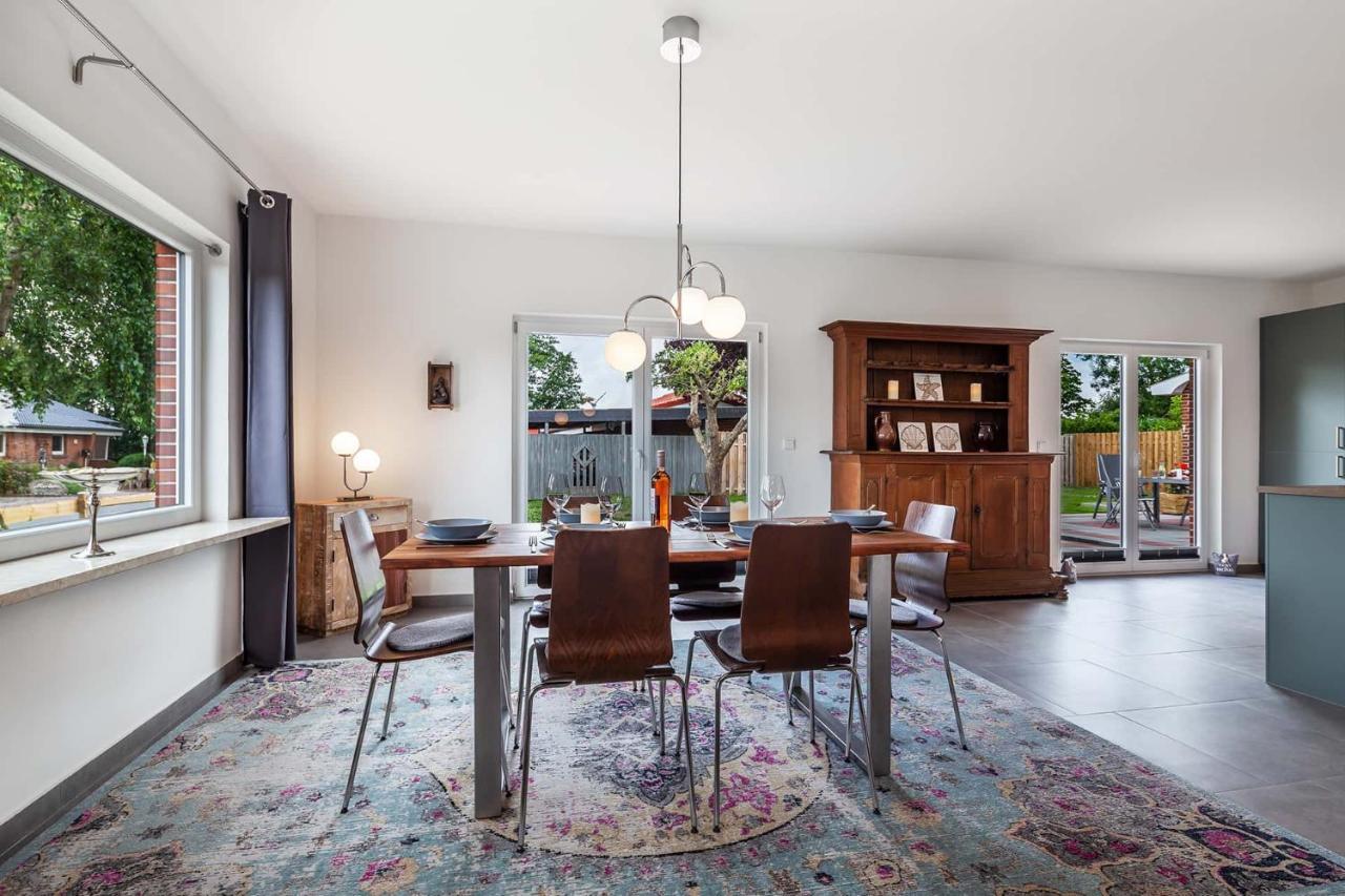 Ferienhaus-Nordseebirke Suderdeich Esterno foto
